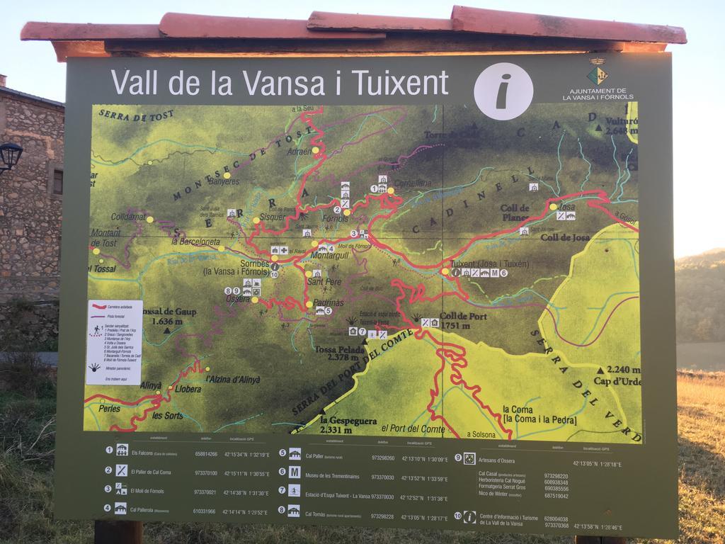 Apartaments Cal Climent Fornols Buitenkant foto